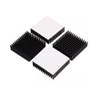 YWXCBNCI Disipador de Calor Aluminio for Motor Impresora 3D, disipador electrónico disipación extruido, Compatible con la Paso a Nema17 42 Ender 3(20PCS)