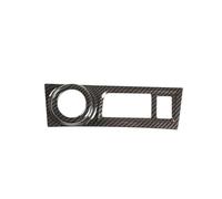 YWXCBNCI Embellecedor adhesivo for interruptor de arranque de un botón de coche, compatible con Toyota 86 12-21/Subaru BRZ ZC6 2012-2021, fibra de carbono ABS.(Carbon Fiber)
