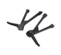 YWXCBNCI Estriberas traseras compatibles con BMW S1000RR M1000RR Accesorios de Motocicleta S 1000 RR K66 M1000 K67 Reposapiés de Pedal de Pasajero Estribera de Aluminio(Black)