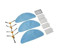 YWXCBNCI Kit de filtros y mopas con cepillo lateral y rodillo principal, compatible con robot aspirador Kabum 700/500. Accesorios de repuesto.