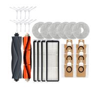 YWXCBNCI Reemplazo de cepillo lateral principal, filtro y paño de fregona for robot aspirador Xiaomi Mijia Omni 1S B101CN X10/Dreame L10S Ultra/S10 Pro