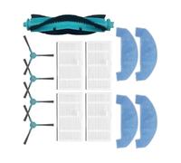 YWXCBNCI Repuestos compatibles con aspiradoras Cecotec Conga 7690 Immortal Max: Kits de repuesto for cepillo principal, cepillo lateral, filtro HEPA y paño de fregona.