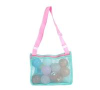 YXADGML Bolsa De Playa De Malla Bolsa de malla hueca for playa, juguetes arena, bolsas for recoger conchas, for niñas y niños(Green)