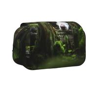 YXDVPALNE Border Collie Stone Sweet Brown Perros Mascotas Estuche para lápices portátil con Doble Concha y Cremallera