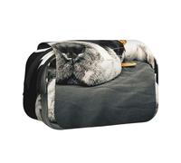 YXDVPALNE Bulldog francés Impreso Estuche para lápices portátil con Doble Concha y Cremallera