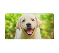YXDVPALNE Cachorro de Labrador Retriever,Alfombrilla de ratón Grande para Escritorio, Teclado de Ordenador, Base de Goma Antideslizante, 40 x 70 cm