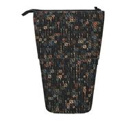 YXDVPALNE Código de computadora del Programador,Estuche telescópico para lápices, Soporte para lápices con Cremallera.