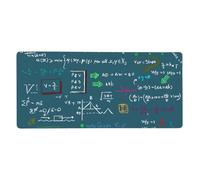 YXDVPALNE Fórmula matemática Impresa,Alfombrilla de ratón Grande para Escritorio, Alfombrilla para Teclado de Ordenador 40 x 90 cm.