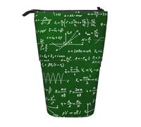 YXDVPALNE Fórmulas de Ecuaciones matemáticas,Estuche telescópico para lápices, Soporte para lápices con Cremallera.