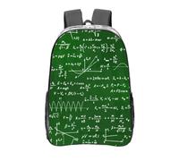 YXDVPALNE Fórmulas de ecuaciones matemáticas,Mochila informal de 16 pulgadas, transparente, resistente al agua, para la escuela