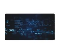 YXDVPALNE Fórmulas de química, física y matemáticas Brillantes,Alfombrilla de ratón Grande para Escritorio, Teclado de Ordenador, Base de Goma Antideslizante, 40 x 70 cm