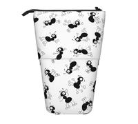 YXDVPALNE Hormigas Insectos,Estuche telescópico para lápices, Soporte para lápices con Cremallera.