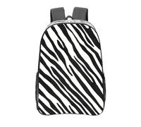 YXDVPALNE Raya de cebra natural,Mochila informal de 16 pulgadas, transparente, resistente al agua, para la escuela