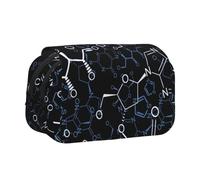 YXDVPALNE Símbolos químicos de la química Estuche para lápices portátil con Doble Concha y Cremallera