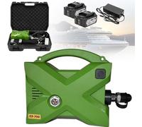 YXFAZPP Bomba hidráulica alimentada por batería, Paquete de energía de Bomba hidráulica eléctrica portátil, Bomba hidráulica eléctrica de 70Mpa 10152psi, para Trabajos a Gran altitud