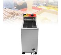 YXFAZPP Freidora Comercial de 22QT, máquina de freír de palitos de Hot Dogs de Queso automática eléctrica de 3000 W, freidora de maíz para Perros de Acero Inoxidable para Barra
