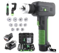 YXFAZPP Kit De Herramientas para Abocardar Tuberías Eléctricas, Herramienta Hidráulica para Abocardar Tuberías De Cobre, Adecuada para Abocardar Tuberías HVAC, Cortador De Tuberías.
