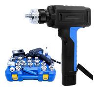 YXFAZPP Kit expansor de tuberías automático, expansor de tuberías eléctrico, con Cortador y Herramienta desbarbadora para instalación de HVAC y Aire Acondicionado.