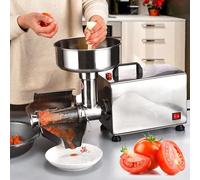 YXFAZPP Máquina Comercial de colador de Tomate, colador de Alimentos de acero Inoxidable y máquina para Hacer Salsas, máquina eléctrica de Mermelada exprimidora de Prensa
