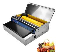 YXFAZPP Máquina de envasado con Film plástico - Envolvedora Manual de Film Estirable para Alimentos - Ideal para Verduras, Carne y Pescado