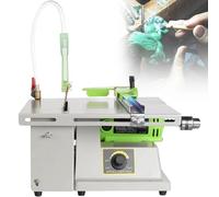 YXFAZPP Máquina de Facetado de Gemas 1380W, Máquina de Pulido y Amolado de Jade 7000RPM, Pulidora de Rocas, Pulidora de Ángulo de Joyas con Manipulador Facetado y Amoladora Plana