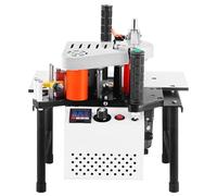 YXFAZPP Máquina para encolar Cantos para Trabajar la Madera, encoladora de Cantos en línea Recta de Curva Recta, encoladora de Cantos portátil de PVC ABS, encolado de Doble Cara