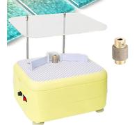 YXFAZPP Molinillo de vidrieras, Molinillo de Borde de Diamante, Molinillo de vidrieras portátil para máquinas de molienda y formación artísticas de Bricolaje, Rendimiento Estable y bajo (Yellow)