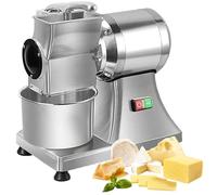 YXFAZPP Rallador de Queso eléctrico 0.75HP 550W Máquina de rallado Comercial - Capacidad de 88LB / Hora para Queso, Mantequilla, Pan y Salvado con contenedor