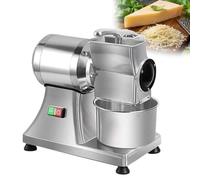 YXFAZPP Rallador de Queso eléctrico Comercial, trituradora rotativa de Acero Inoxidable de 550 W para Queso, Mantequilla, Salvado de Pan, máquina de Migas de Pan Grande