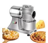 YXFAZPP Rallador de Queso, rallador de Queso rotativo eléctrico Comercial, Molinillo de Queso de Acero Inoxidable, trituradora de Salvado de Pan, máquina ralladora de Queso Grande