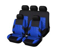 YXFCD Fundas para Asientos de Coche para Citroen C4 Cactus Hatchback 2014-2019, Delanteros Traseros Fundas Completo Cómodo Cojines Transpirable Interior Accesorios,B/Blue