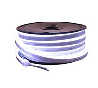 YXHL 12V LED neón de silicona impermeable para decoración interior y exterior DIY Banner(3-15M) (Blanco frio, 15 metros)