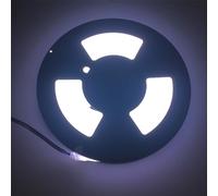 YXHL DC12V Luz LED de silicona 6500K Cuerda de neón blanco frío 5 metros Impermeable para decoración interior y exterior Señal de bricolaje