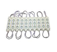 YXHL Módulo LED DC12V 5050 RGB para letras LED Señal de canal Luz de cartelera Luz de ventana de escaparate Impermeable IP65 100 Unids/set (Sin controlador Sin fuente de alimentación (Blanco-20)