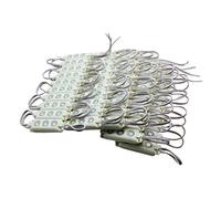 YXHL Módulo LED DC12V 5730 para letras LED Señal de canal Luz de cartelera Luz de ventana de escaparate Impermeable IP65 100 Unids/set (Sin controlador Sin fuente de alimentación (Blanco-100)