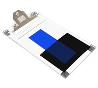 YXHXWKJ Plataforma de recubrimiento de vidrio de laboratorio, varilla de alambre, recubridor, placa de vidrio, raspador, vidrio de alta transparencia, for preparación de películas húmedas(300x480mm)