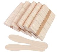 YXHZVON 200 Piezas Cucharas de Helado de Madera Ecológicas, Mini Palitos Desechables para Eventos de Fiestas y Bodas, Catador Biológico