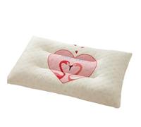 YXINAER Almohada De Látex Almohada de látex con núcleo Dibujos Animados for Adultos, partículas trituradas, Ideal for Viajes, masajes y Memoria(Color 5,50x30cm)