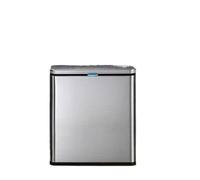 YXINAER Cubo de Basura Colgante Kitchen Waste Bin Wall Mounted Stainless Steel Cabinet Door Special Hanging Creative Home Use Garbage Can(Grey,6l)