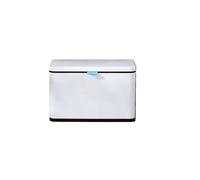 YXINAER Cubo de Basura Colgante Kitchen Waste Bin Wall Mounted Stainless Steel Cabinet Door Special Hanging Creative Home Use Garbage Can(White,3l)