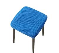 YXINAER Funda Otomana Fundas for taburetes de Color sólido, Fundas Asiento cuadradas extraíbles, elásticas for tocador for el hogar(13)