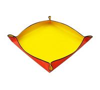YXINAER Impermeable Plantación Mat Estera de jardinería Oxford for Cambiar el Suelo, Bandeja portátil for Interiores, Herramientas(Orange 50cm)