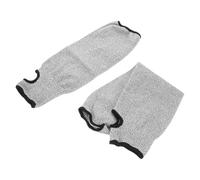 YXINAER Mangas Protectoras para Soldadores 2 fundas anticorte con 5 orificios for el pulgar, protector de antebrazo for jardinería, soldadura, brazo compresión