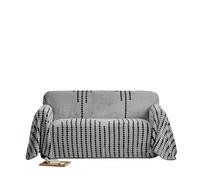 YXINAER Manta Tejida para el sofá Funda De Toalla Sofá Felpa Retro Otoño E Invierno Color Sólido, Todo Un Universal Completo(Color 5,200x150cm 1pcs)
