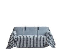 YXINAER Manta Tejida para el sofá Funda De Toalla Sofá Felpa Retro Otoño E Invierno Color Sólido, Todo Un Universal Completo(Color 4,200x260cm 1pcs)