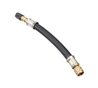 YXINAER Prolongador de Válvula Extensión de válvula neumático Goma Flexible, 1 Unidad, 100 mm, 150, 210, Rueda Doble, Accesorios for camión, Furgoneta, autobús, Motocicleta y Bicicleta(150mm)