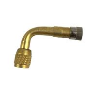 YXINAER Prolongador de Válvula Extensor de válvula neumático latón 45/90/135 Grados - Adaptador Inflable Universal for Auto/Moto(Type 3)