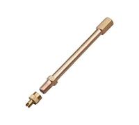 YXINAER Prolongador de Válvula Extensor de vástago válvula neumático Rueda Bicicleta montaña, latón 109 mm, for Motocicleta, Scooter, Accesorio for Coche