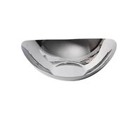 YXINAER Tazón de Frutas 304 Stainless Steel Snack Fruit Bowl Large Salad Serving Dish Tray Storage for Home Livingroom Kitchen Coffee Table(M)