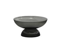 YXINAER Tazón de Frutas Exquisite Glass Fruit Platter Home Living Room Coffee Table Dried Snacks Plates Candy Snack Specialty(03.M)